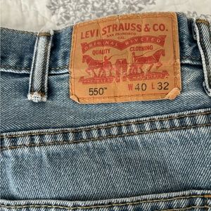 Men’s Levi Strauss 550 Jeans 40x32